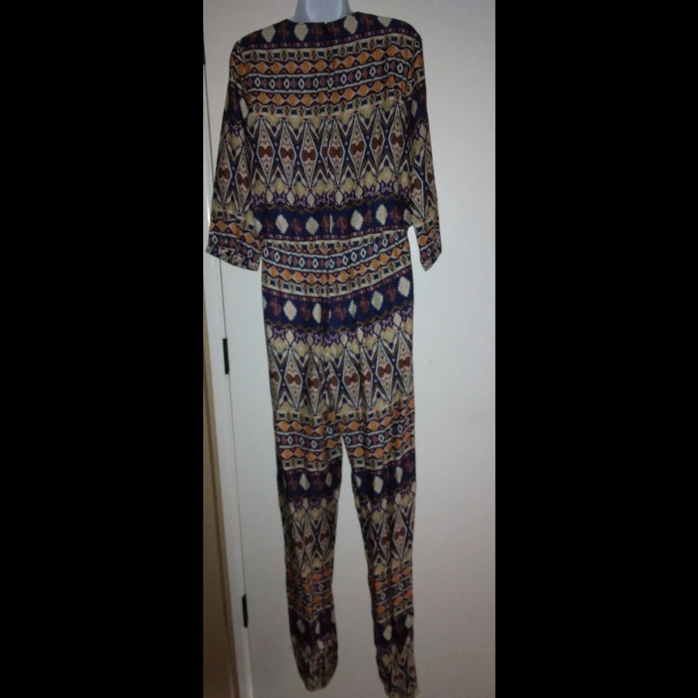 ONLY (Asos) NWT Geo Tribal Printed Jumpsuit - Picture 3 of 13